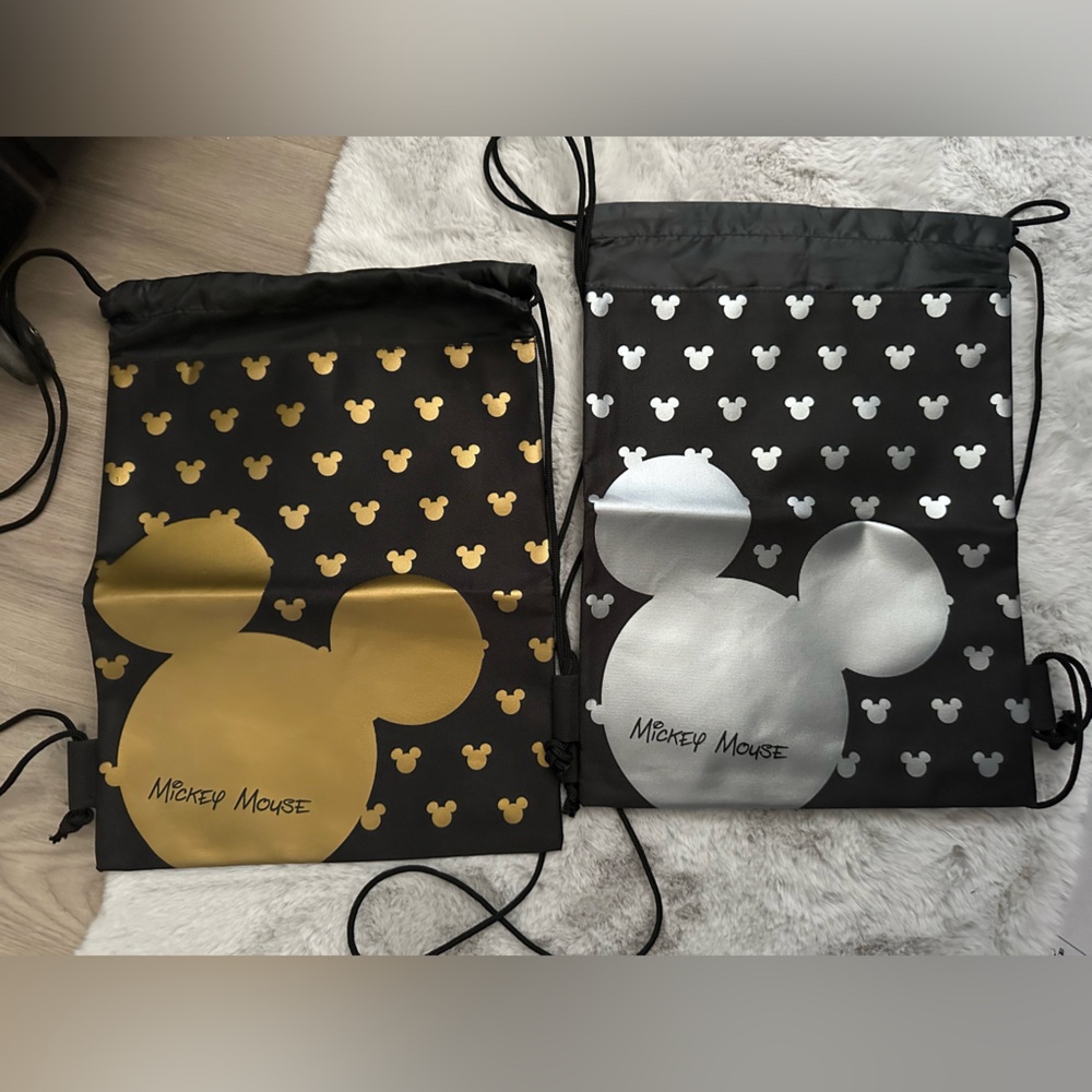 Bundle Offer Nwot Mickey Mouse Drawstrings Backpa… - image 7
